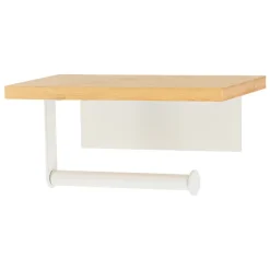 Derouleur papier wc blanc