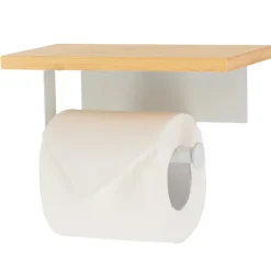 Derouleur papier wc blanc