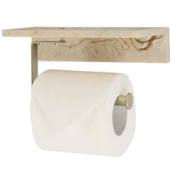 Derouleur papier wc travertin