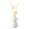 Diffuseur beige avec pampas