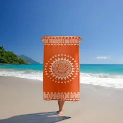 Drap de plage coton 90x170cm