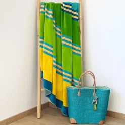 Drap de plage xl 140x180cm coton