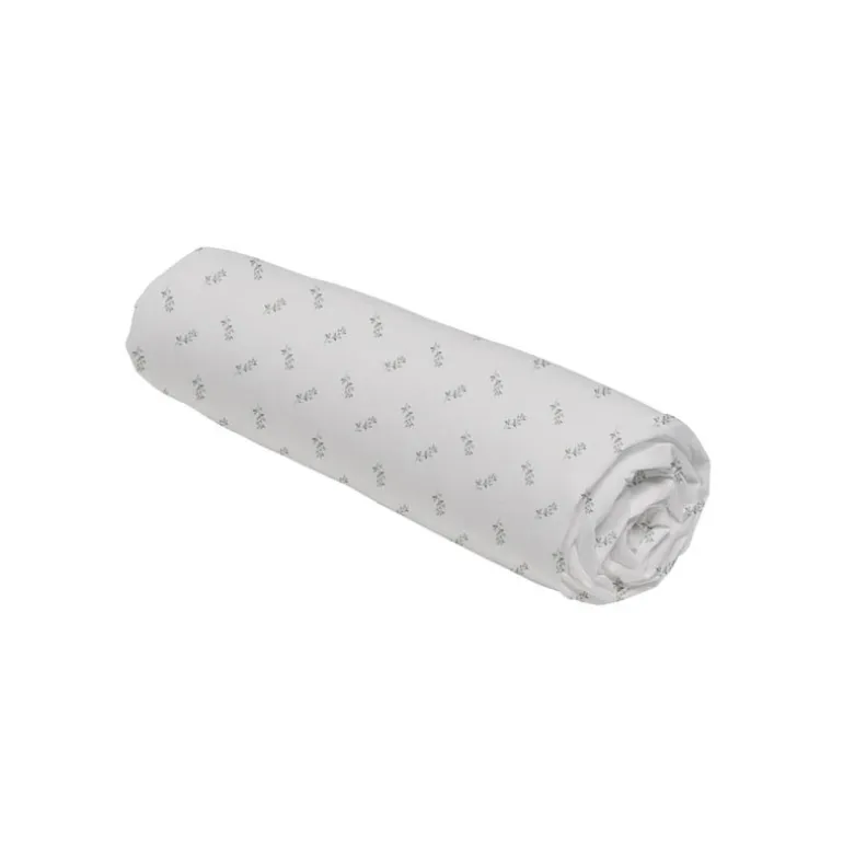Drap housse 200x200 coton floral