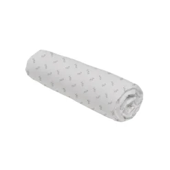 Drap housse 140x190 coton floral