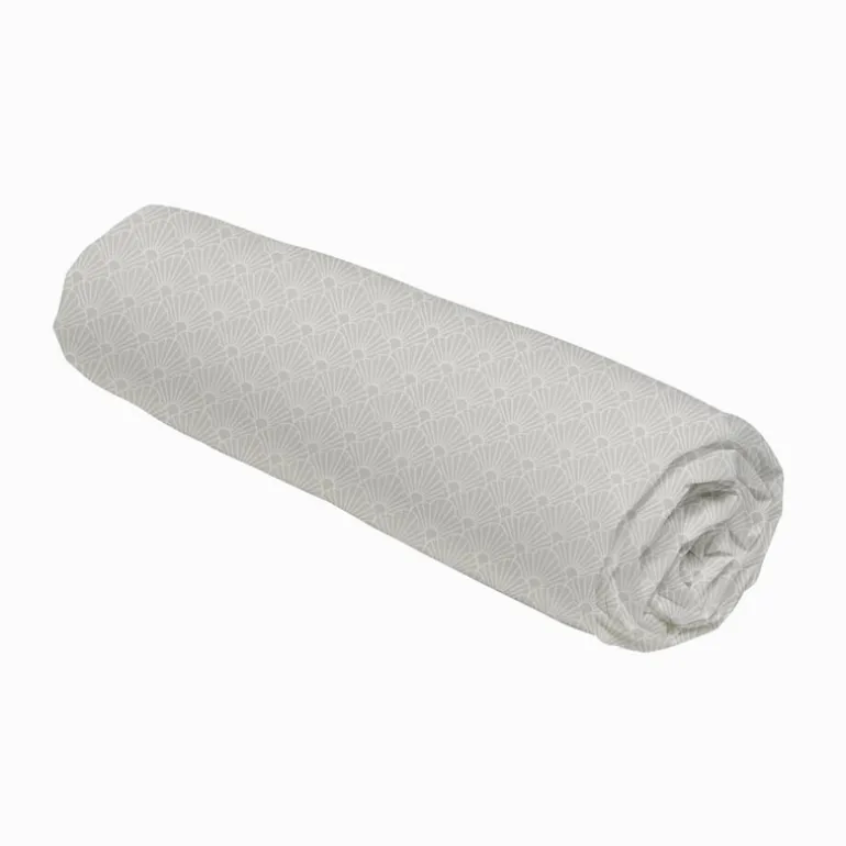 Drap housse 140x200 coton geo