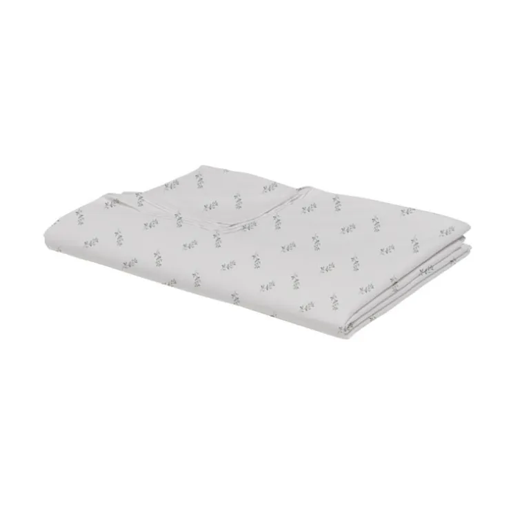 Drap plat 180x290 coton floral