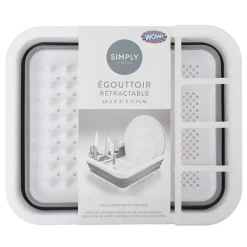 Egouttoir vaisselle retractable