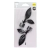 Embout bahia d20 x2 - noir/argen