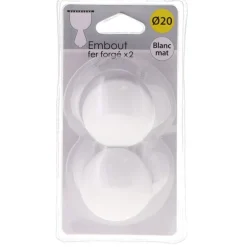 Embout champignon d20 x2