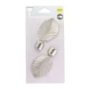Embout exotica d20 x2 - argent m