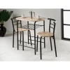 Ensemble table + 2 chaises