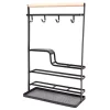 Etagere cusine metal noir