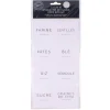 Etiquettes de cuisine bocaux