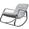 Fauteuil a bascule detente nero