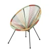 Fauteuil exterieur cordage hawai