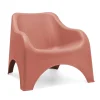 Fauteuil nuvola terracotta
