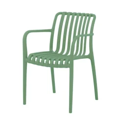 Fauteuil plastique romy verte