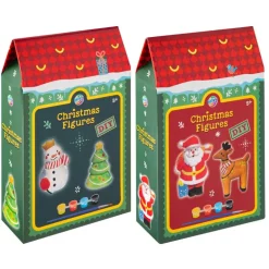 2 figurines de noel a peindre