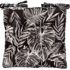 Galette de chaise imp feuillage