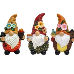 Gnome fantaisie solaire 3 ass