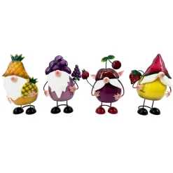 Gnome metal fruit 4 ass