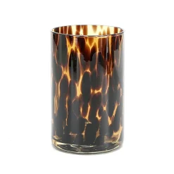 Gobelet ambre tachetees marron