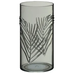 Gobelet avec motif feuillage