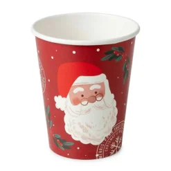 Gobelet 240ml x10 santa