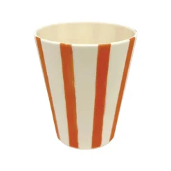 Gobelet plastique orange vibes
