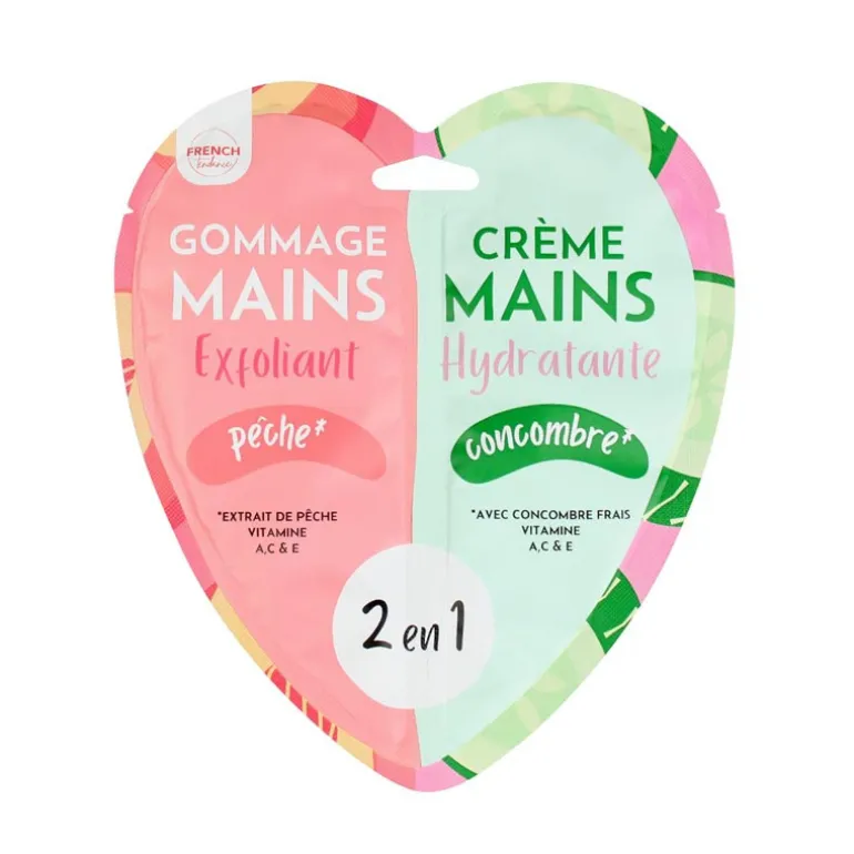 Gommage/creme hydratante mains