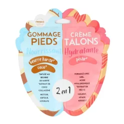 Gommage/gel hydratant pieds