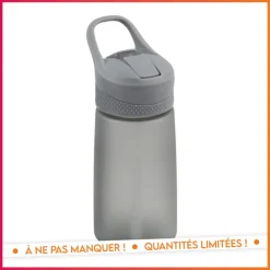 Gourde en plastique paille