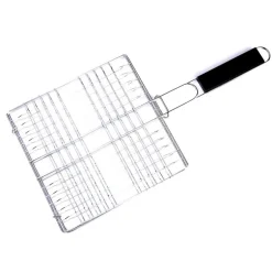 Grille de barbecue manche bois