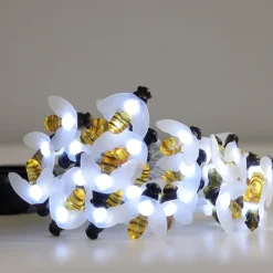 Guirlande solaire insectes