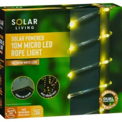 Guirlande solaire tube transp