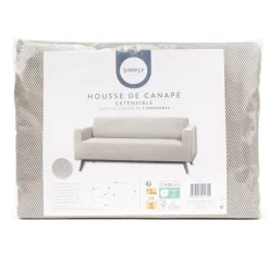 Housse de canape nid d'abeille 3