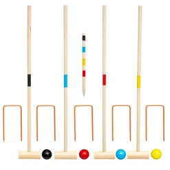Jeu de croquet en bois