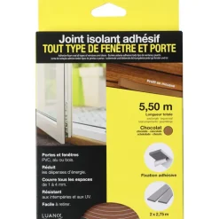 Joint isolant adhesif mousse
