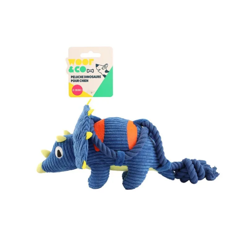 Jouet chien dinosaure
