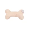 Jouet chien en velours beige