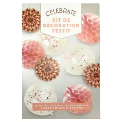 Kit de decoration festif metal