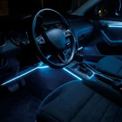 Kit led fibre optique rgb 3m
