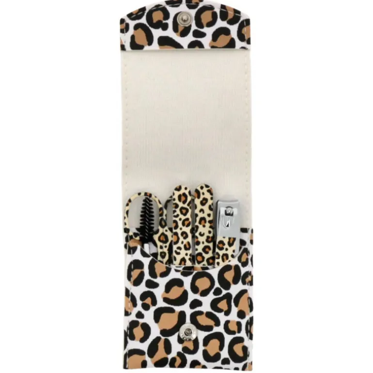 Kit manucure sourcil leopard
