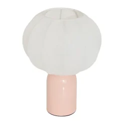 Lampe abat jour tissu h33cm rs