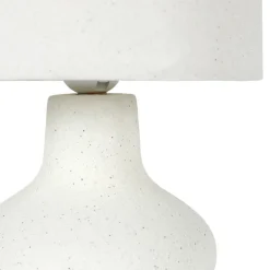 Lampe ceramique creme