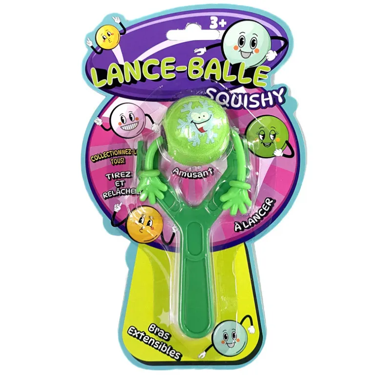 Lance balle squishy