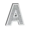 Lettre miroir strass
