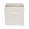 Lot 2 cubes de rangement beige