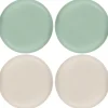 Lot de 4 assiettes