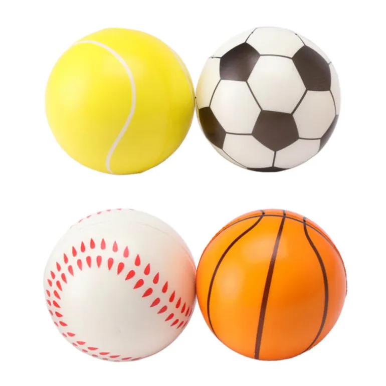Lot de 4 balles sport